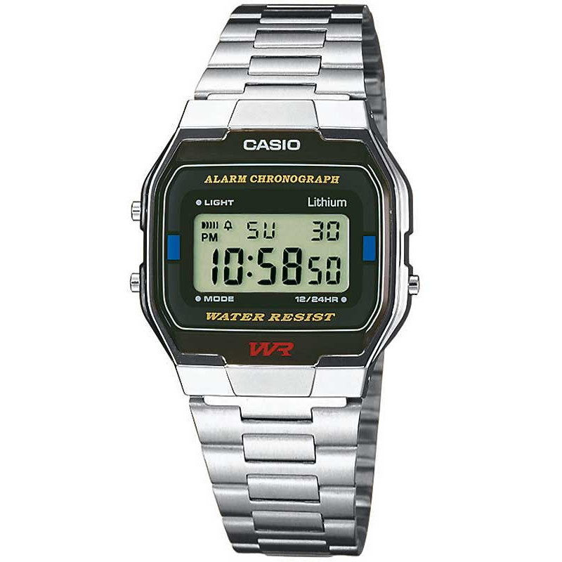 Casio A163WA-1QES laikrodis Casio A163WA-1QES laikrodis