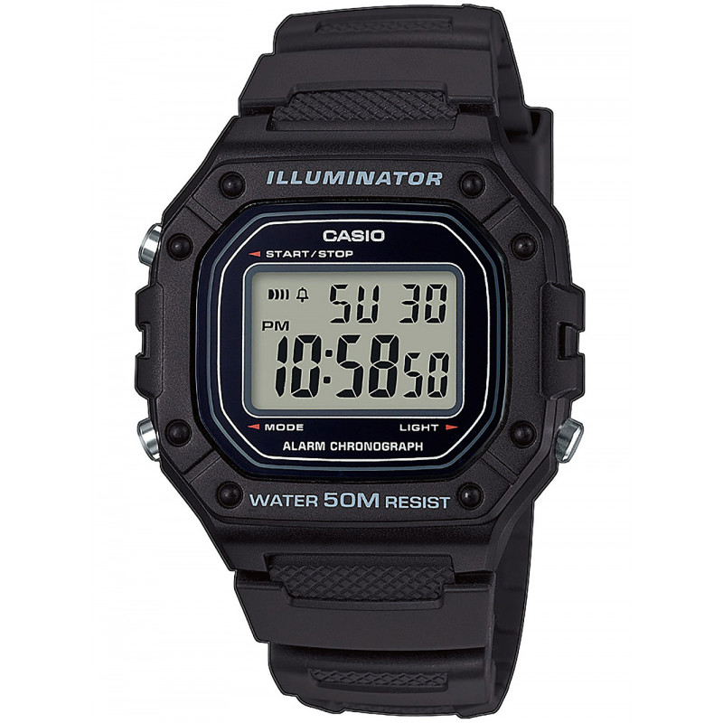 Casio W-218H-1AVEF laikrodis Casio W-218H-1AVEF laikrodis