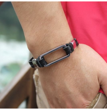 ODINĖ APYRANKĖ “JEVO IIII“, JUODA