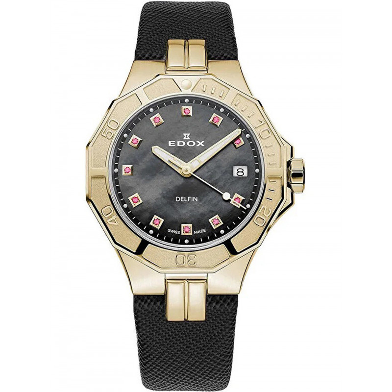 Edox 53020-37JC-NANRUD laikrodis Edox 53020-37JC-NANRUD laikrodis