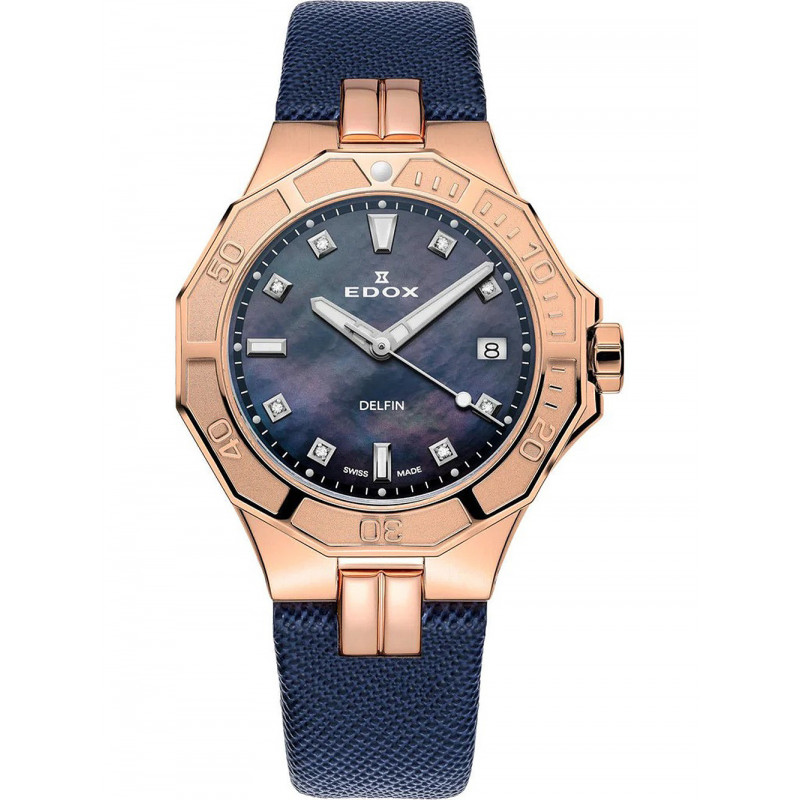 Edox 53020-37RC-NANR laikrodis Edox 53020-37RC-NANR laikrodis