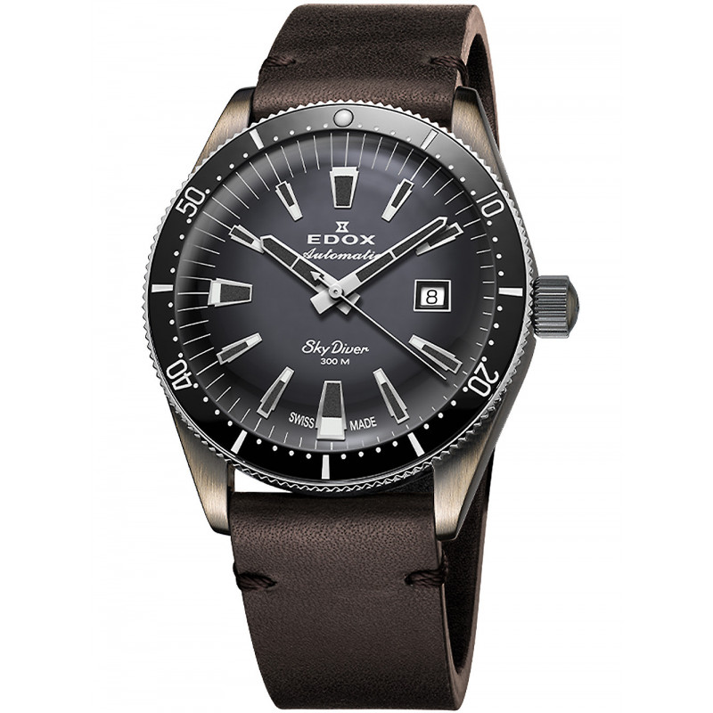 Edox 80126-3VIN-GDN laikrodis Edox 80126-3VIN-GDN laikrodis