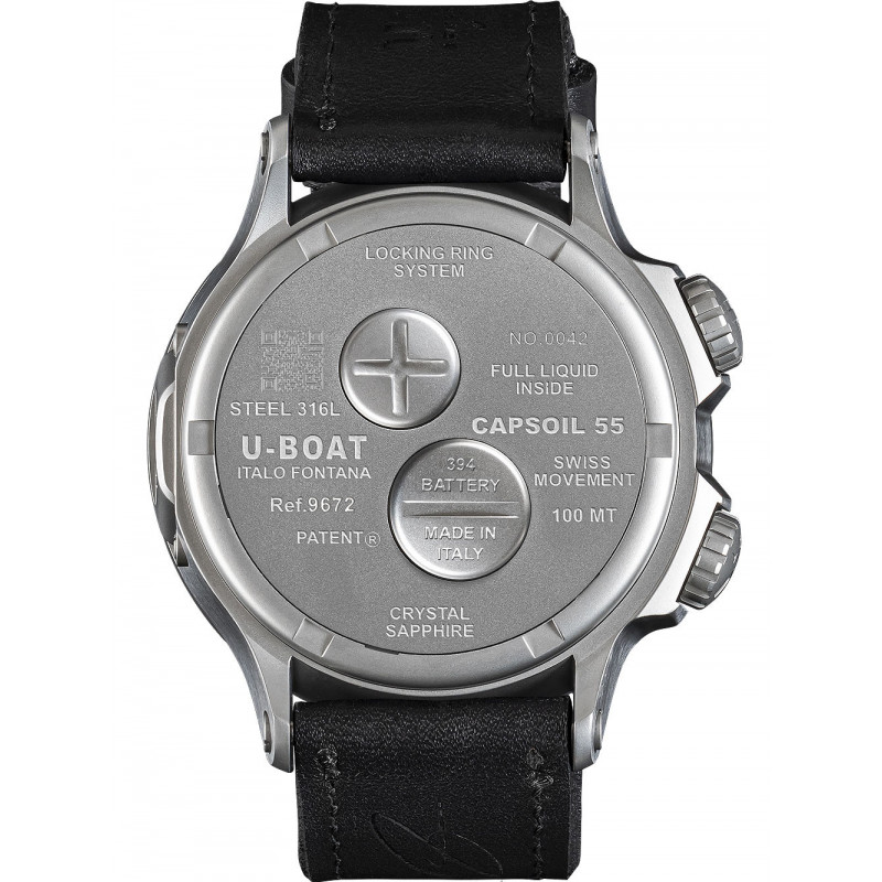 U-Boat 9672 laikrodis