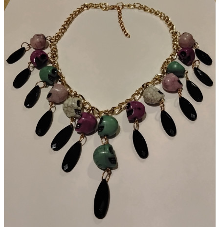 Kaklo papuošalas „skull“  1208