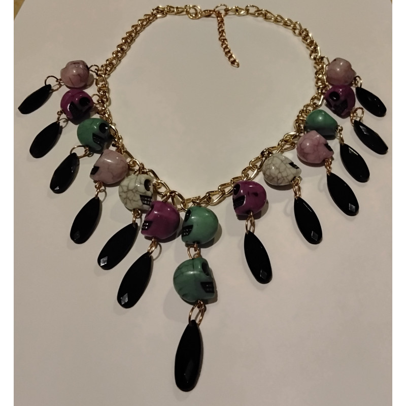 Kaklo papuošalas „skull“  1208