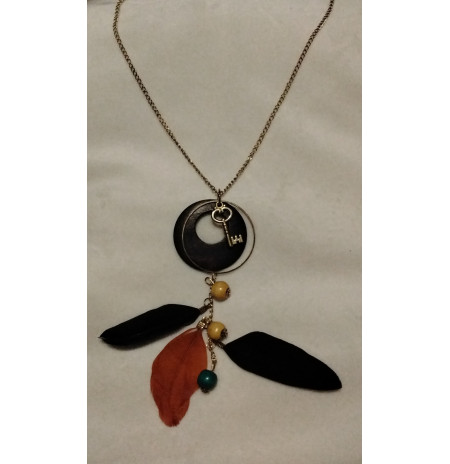 Kaklo papuošalas „feather 3“1241