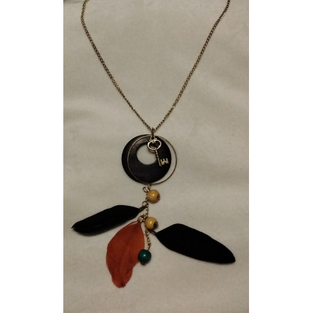 Kaklo papuošalas „feather 3“1241