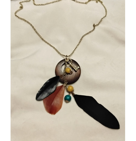 Kaklo papuošalas „feather 4“1241