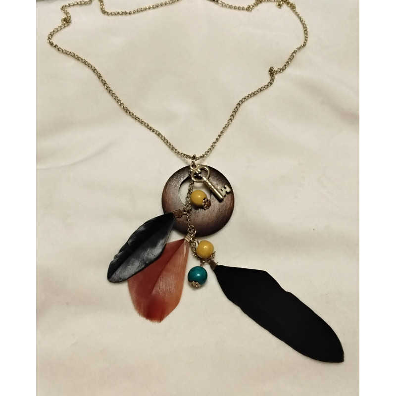 Kaklo papuošalas „feather 4“1241