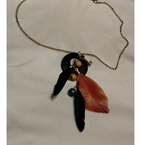 Kaklo papuošalas „feather 5“1241