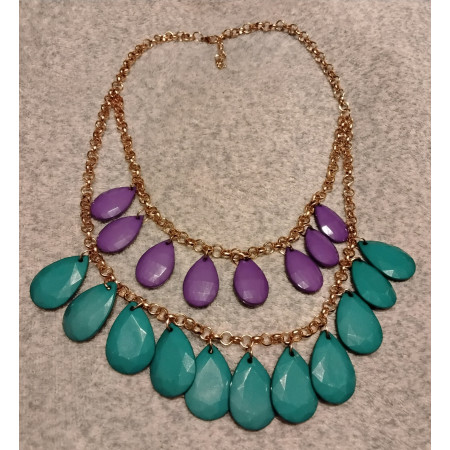 Kaklo papuošalas „rhinestone“1253