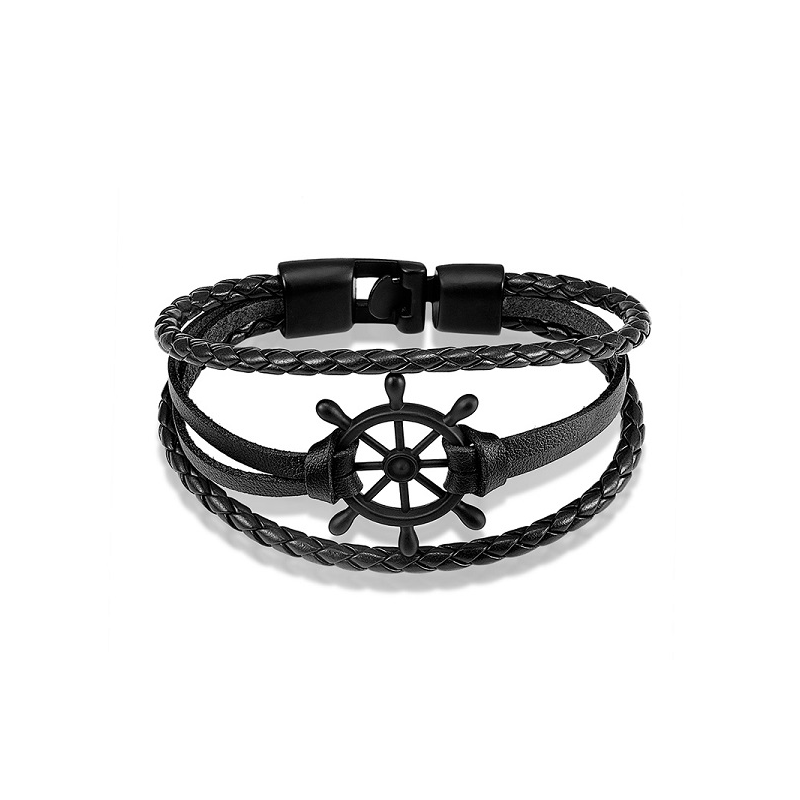ODINĖ APYRANKĖ “ANCHOR BLACK“ ODINĖ APYRANKĖ “ANCHOR BLACK“